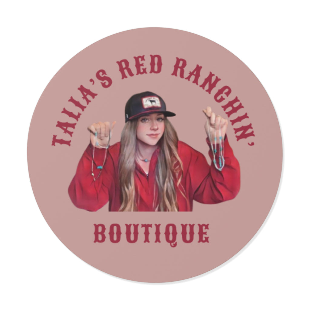 TRRB Logo Stickers (Tan)