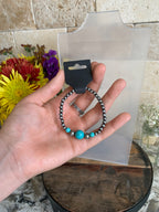 Turquoise Beaded Bracelets - Length 7 Inch Bracelets