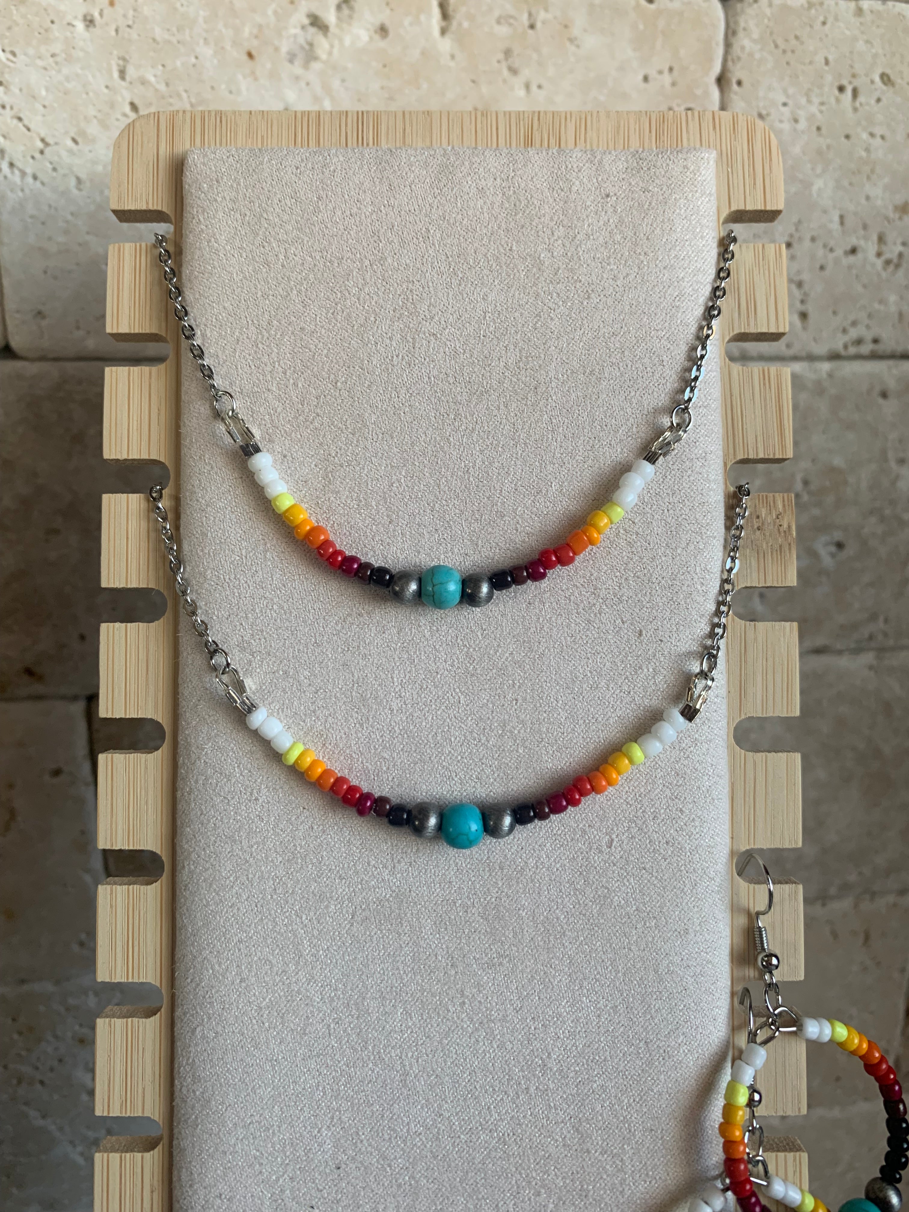 Black Hills Sunset Set - 18 Inch Length Necklace