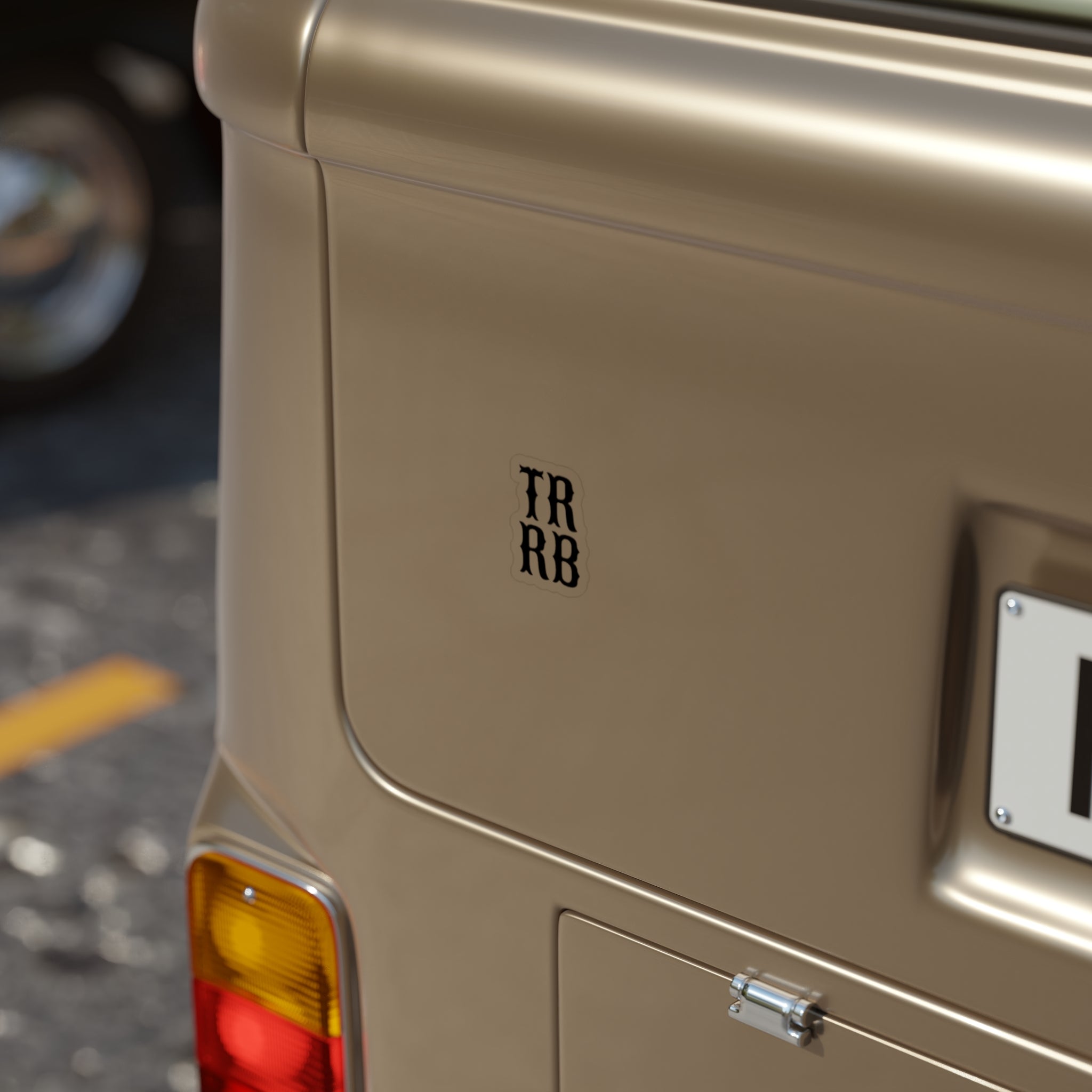 Transparent Logo Sticker