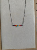 South Dakota Skies Bar Necklace