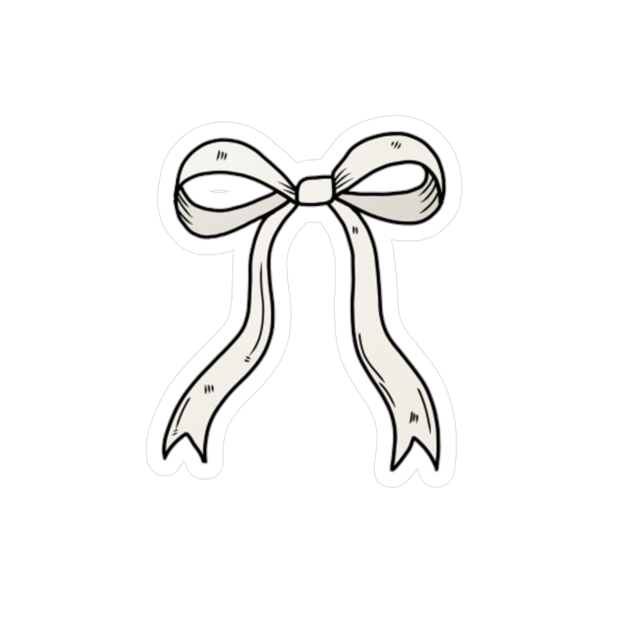 Bow Sticker