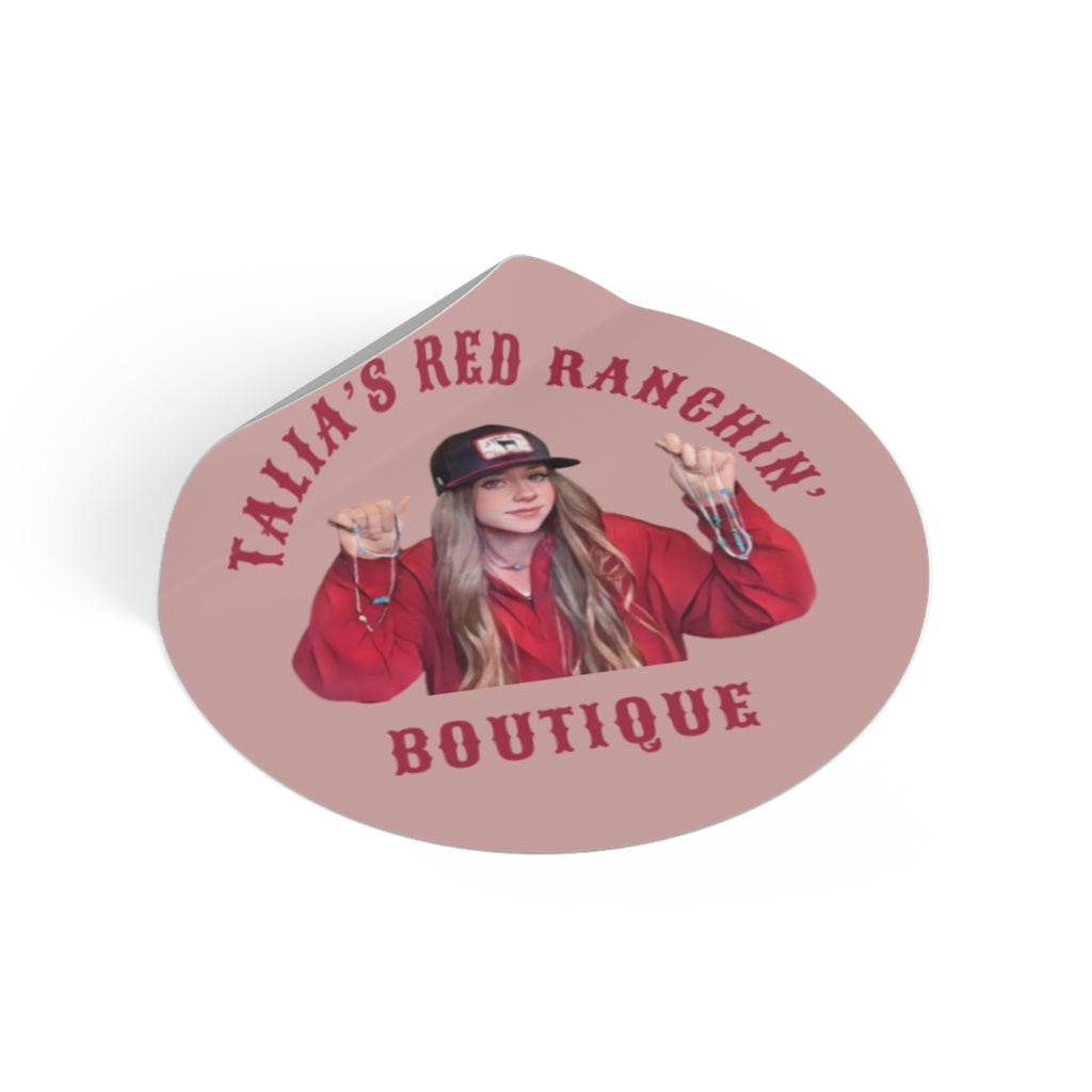 TRRB Logo Stickers (Tan)