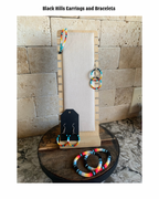 Black Hills Earrings and Bracelet