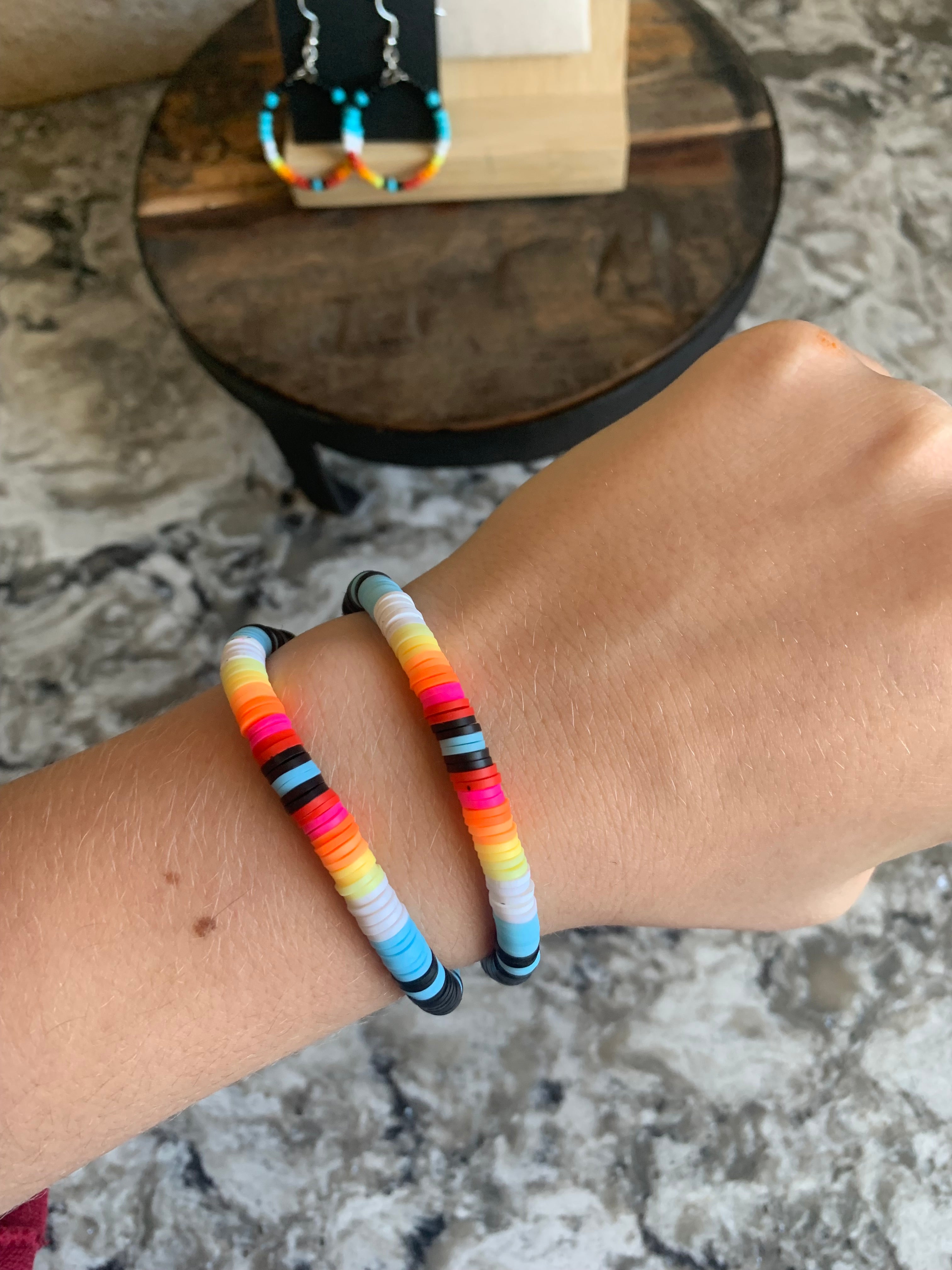 Black Hills Earrings and Bracelet