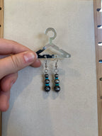 Desert Pearl/Turquoise Earrings