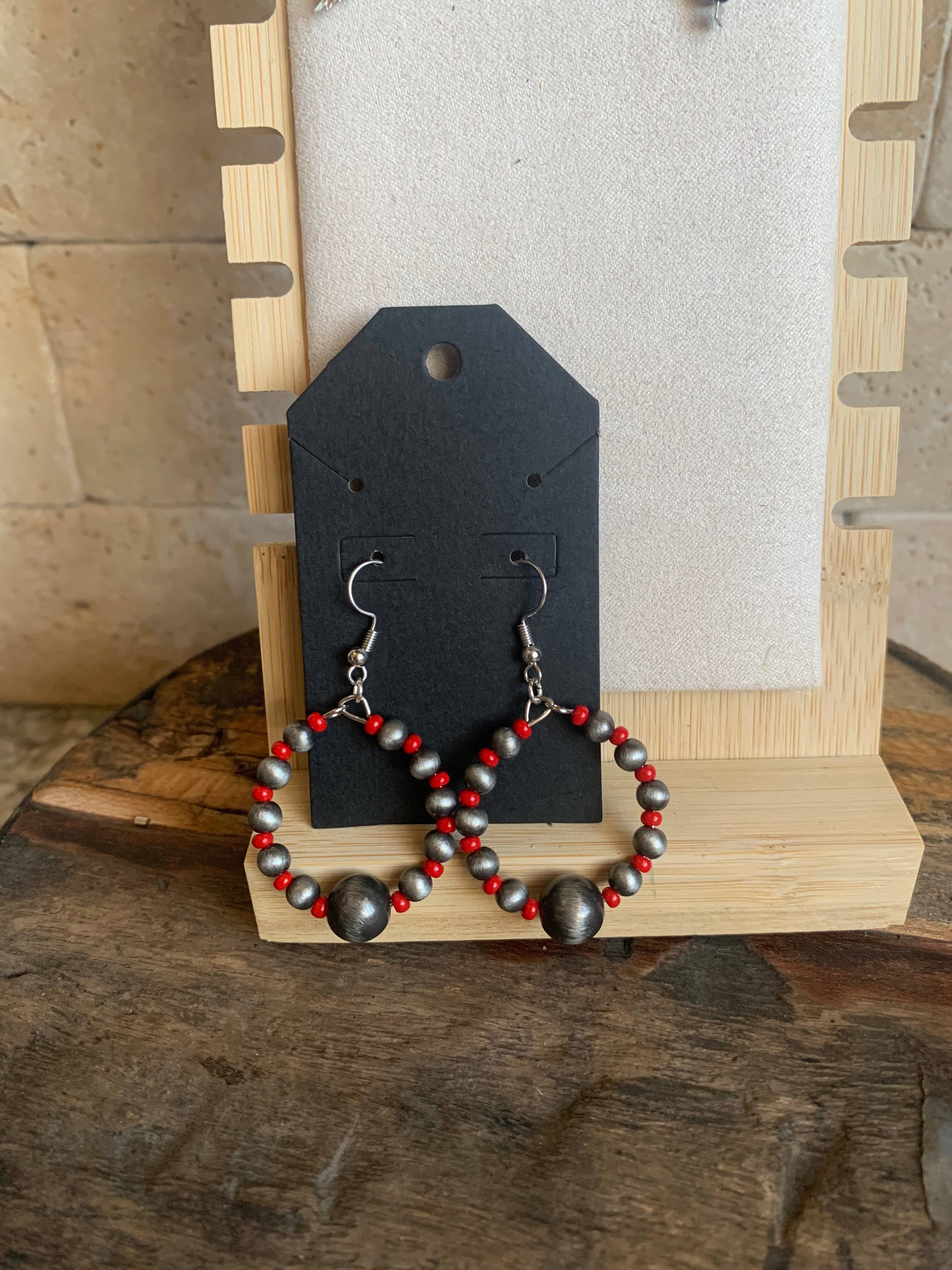 Desert Pearl Bow Chokers (Length Options Available)