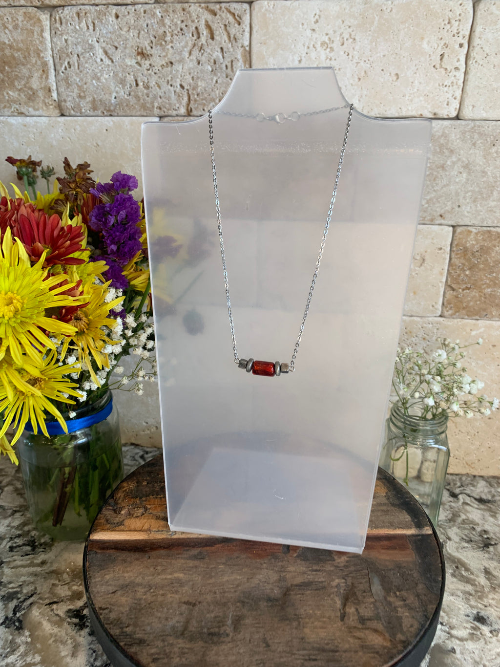 Desert Diamond Necklaces ( 3 Versions ) (Length 15 inches)