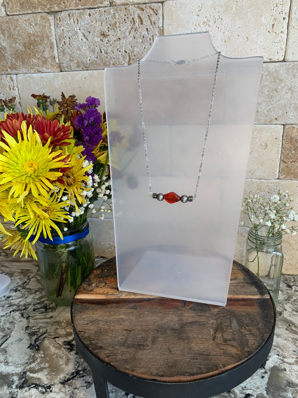 Desert Diamond Necklaces ( 3 Versions ) (Length 15 inches)