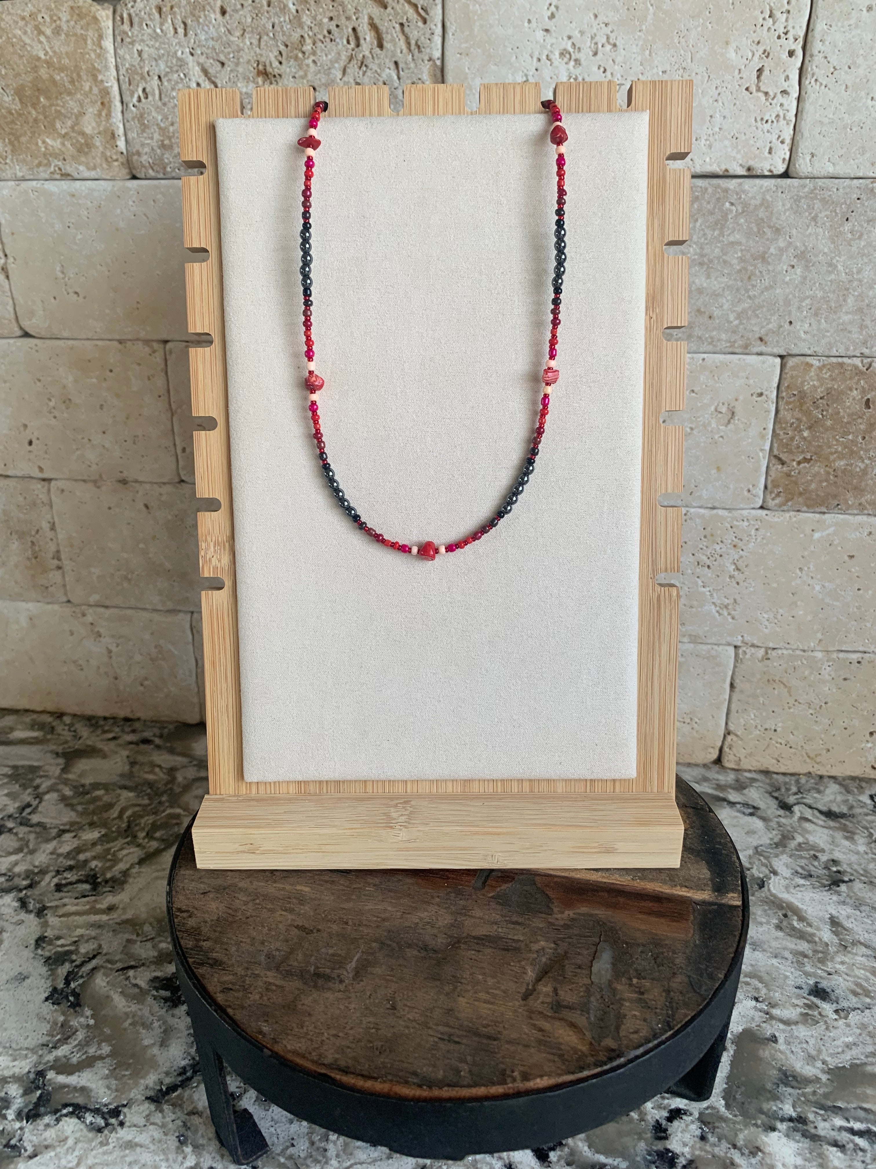 South Dakota Red Skies Choker