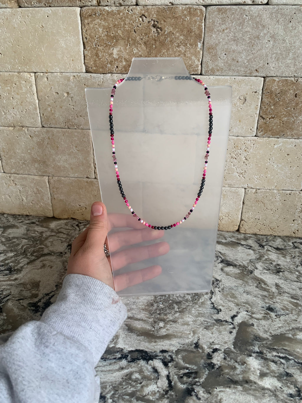 South Dakota Pink Skies Choker