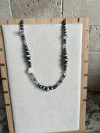 Satin & Steel Necklace
