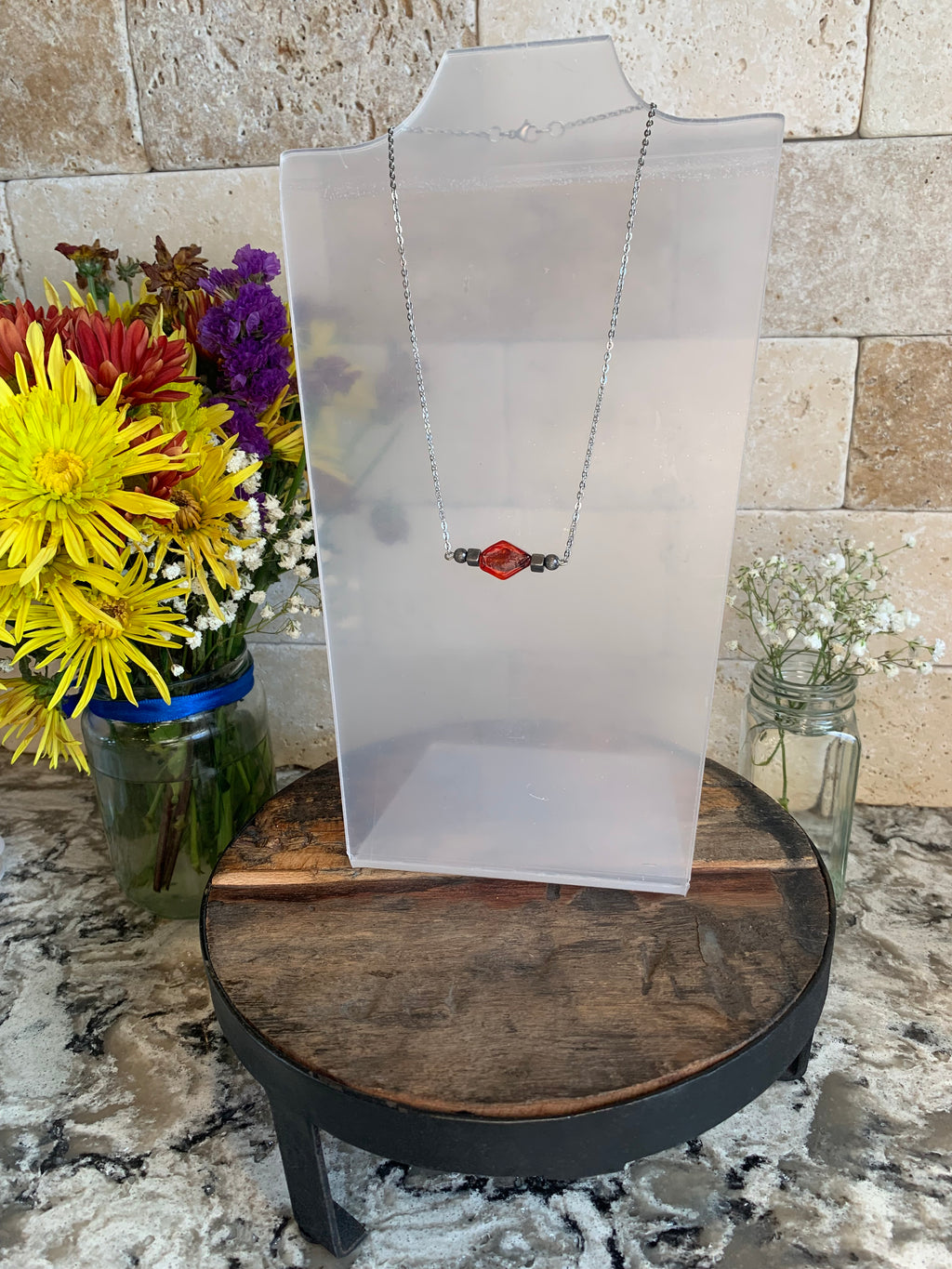 Desert Diamond Necklaces ( 3 Versions ) (Length 15 inches)