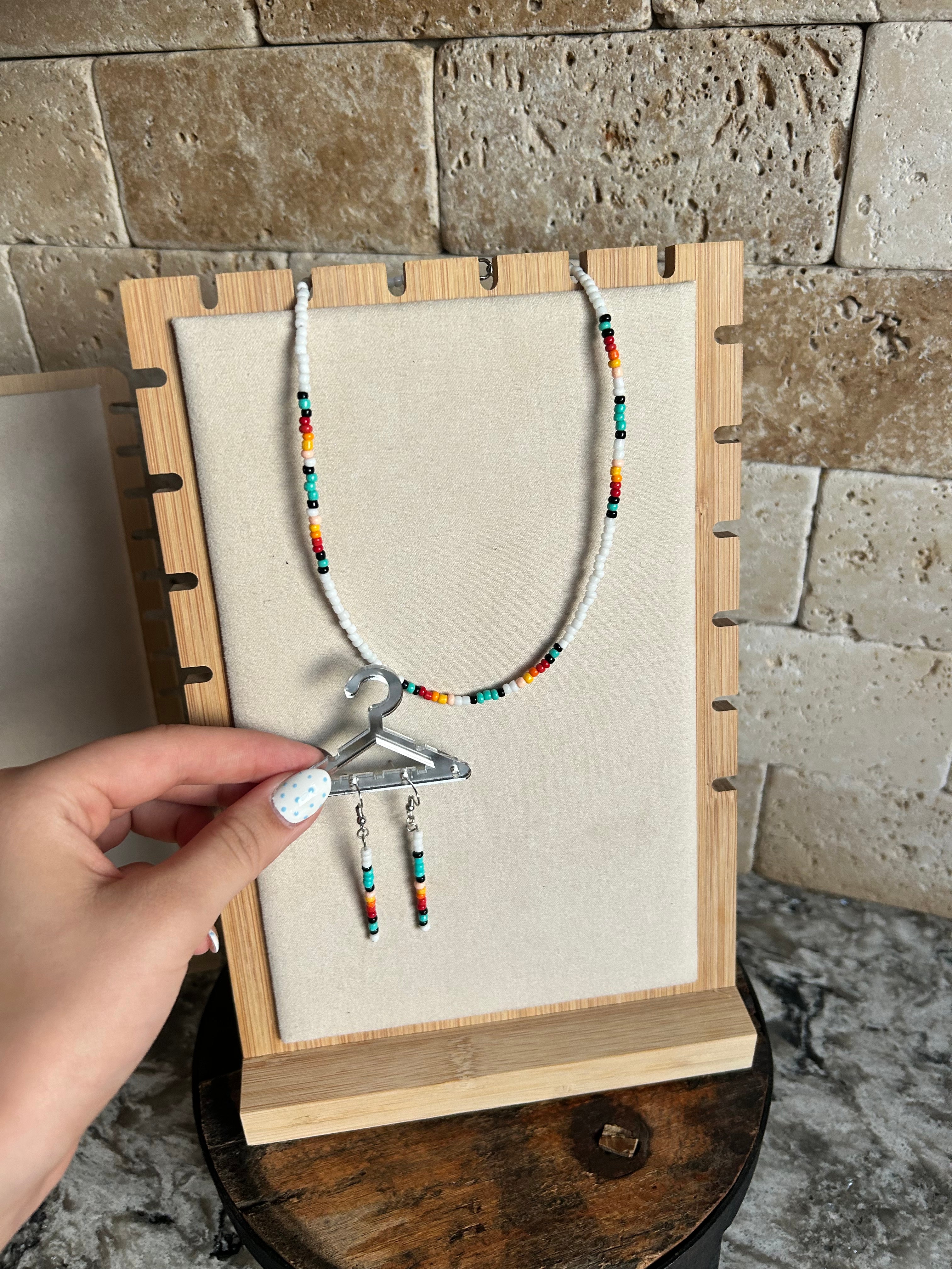 Daily Choker + Earrings