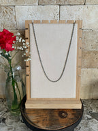 Stainless Steel Twisted Rope Chain (18 inch)
