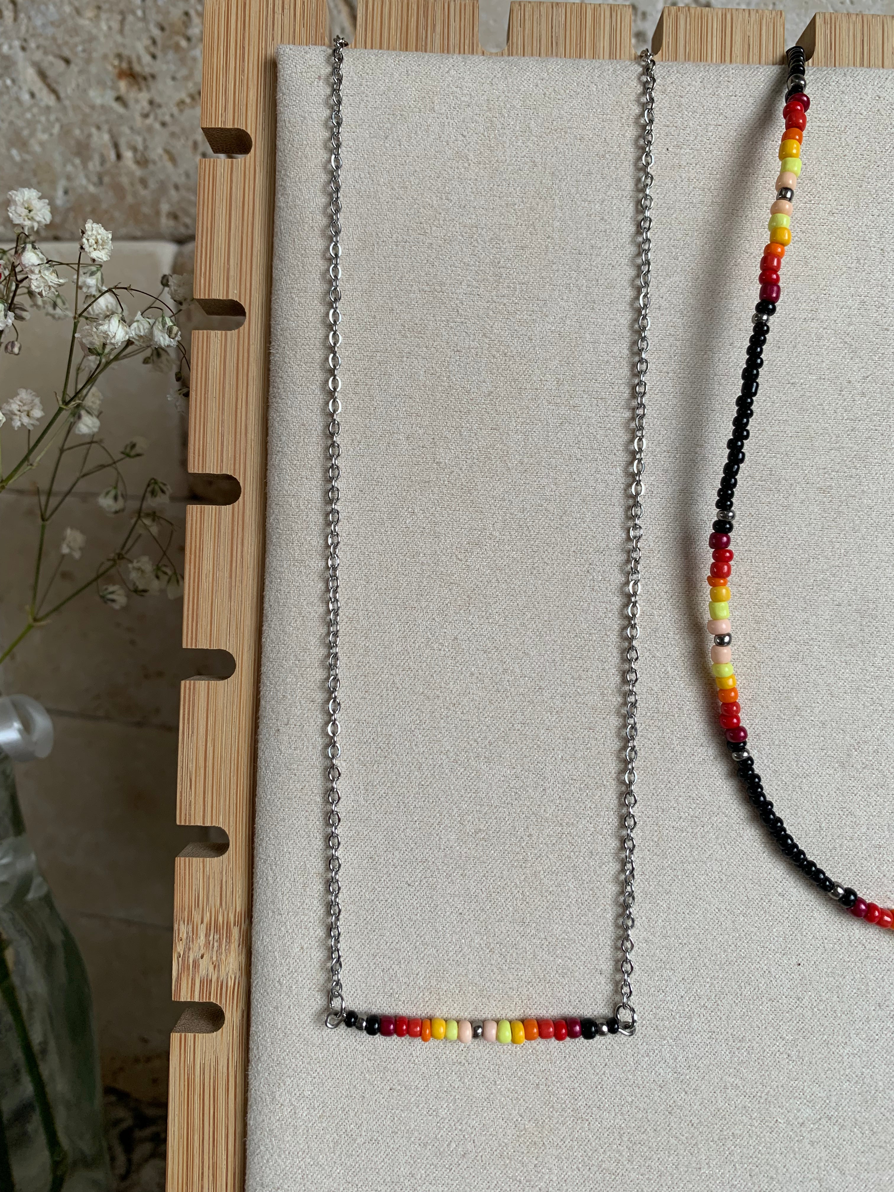 Dark Sunset Necklaces