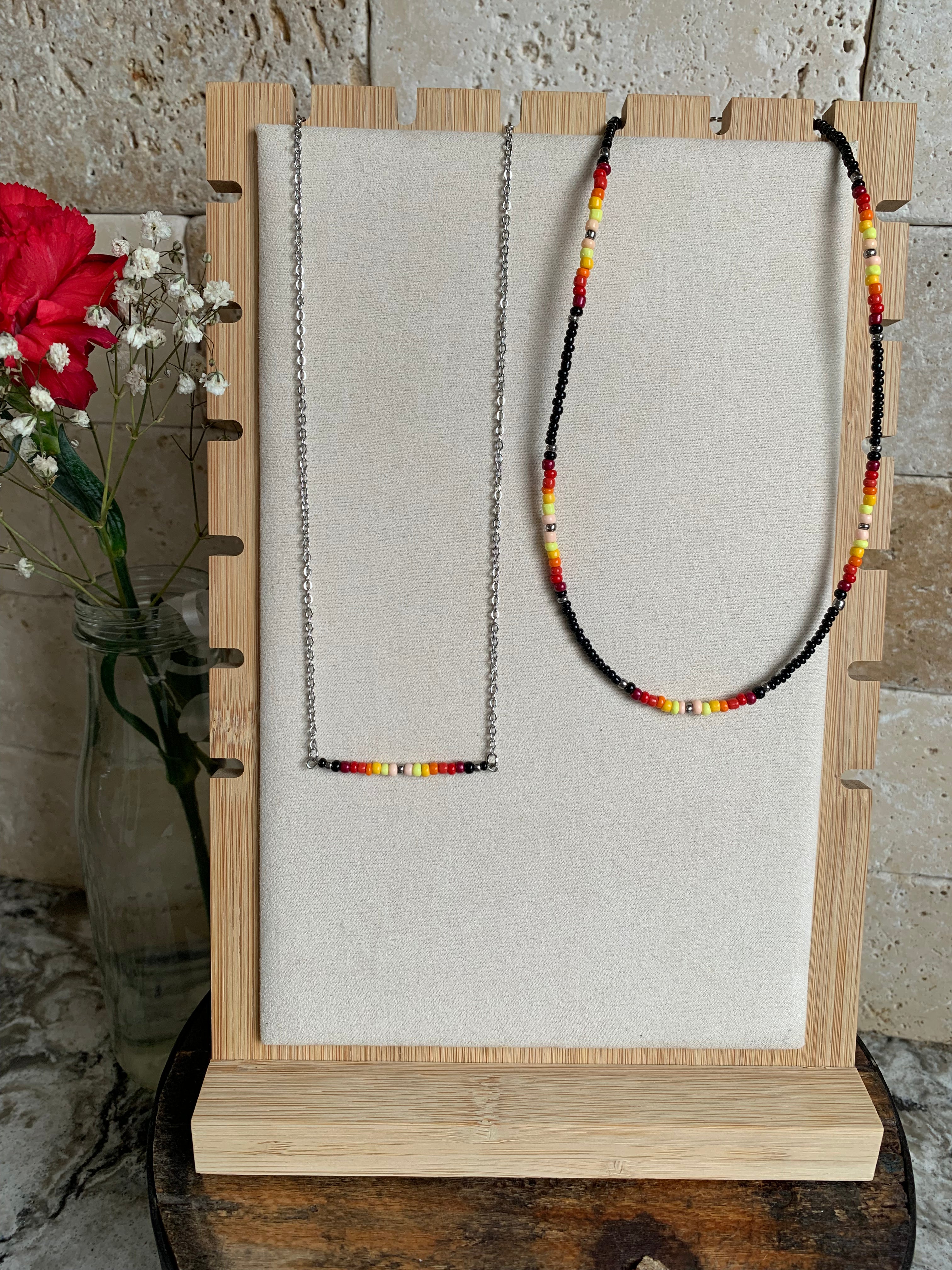 Dark Sunset Necklaces