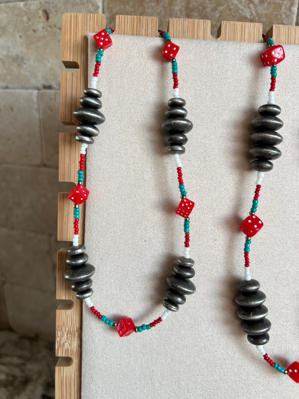 Red Dice Necklaces (ON SALE)