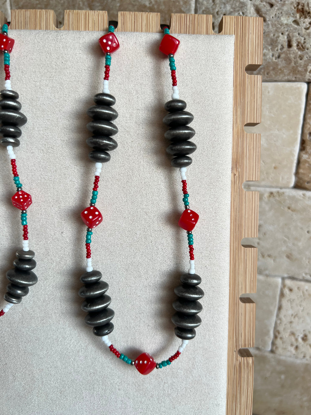 Red Dice Necklaces (ON SALE)