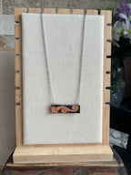 Black Leather Necklace