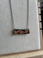 Black Leather Necklace