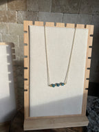 Ocean Tide Bar Necklace