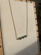 Ocean Tide Bar Necklace