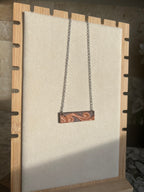 Flower Leather Necklace