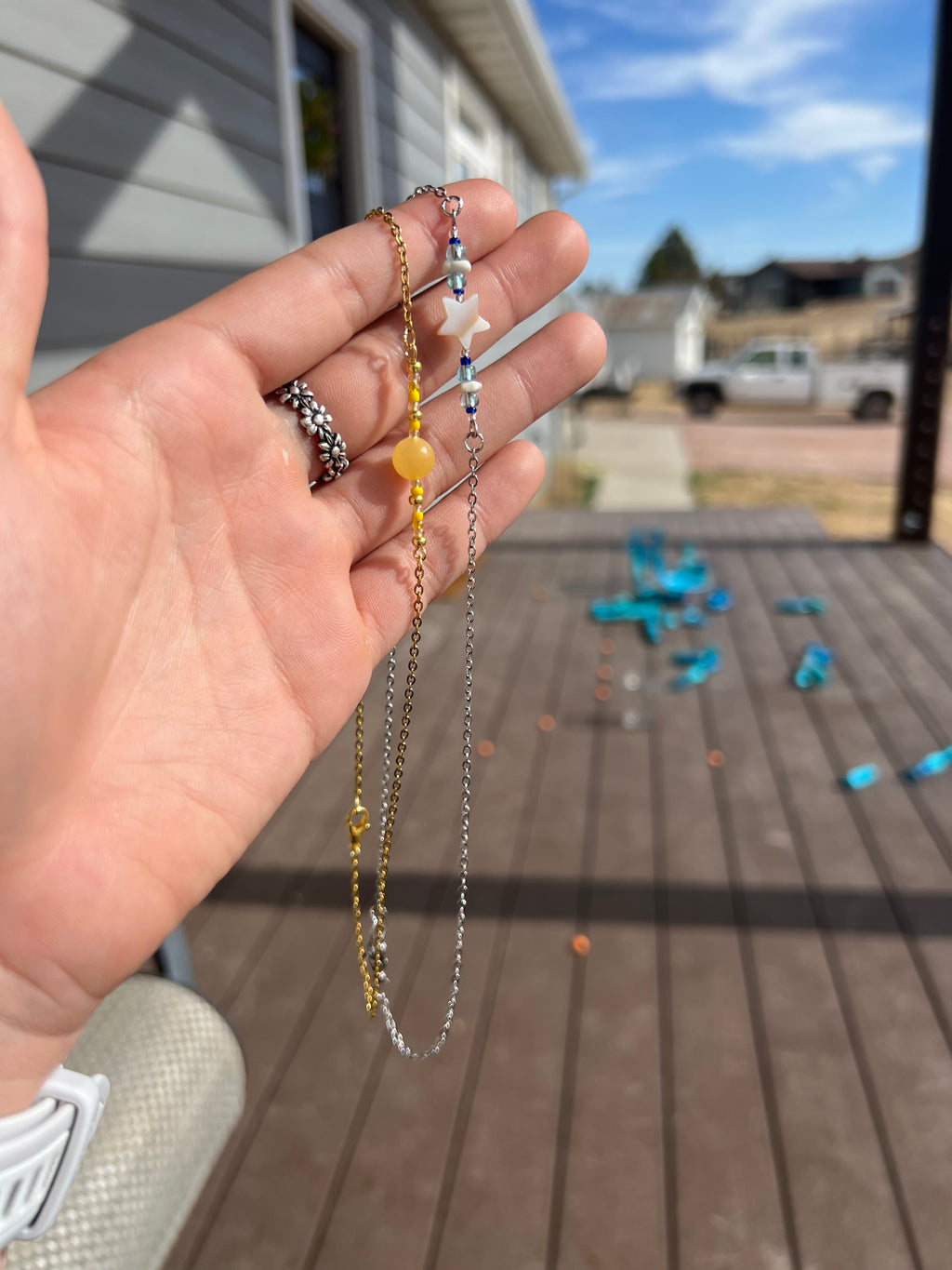 Sun Drop and Star Necklaces (ON SALE)