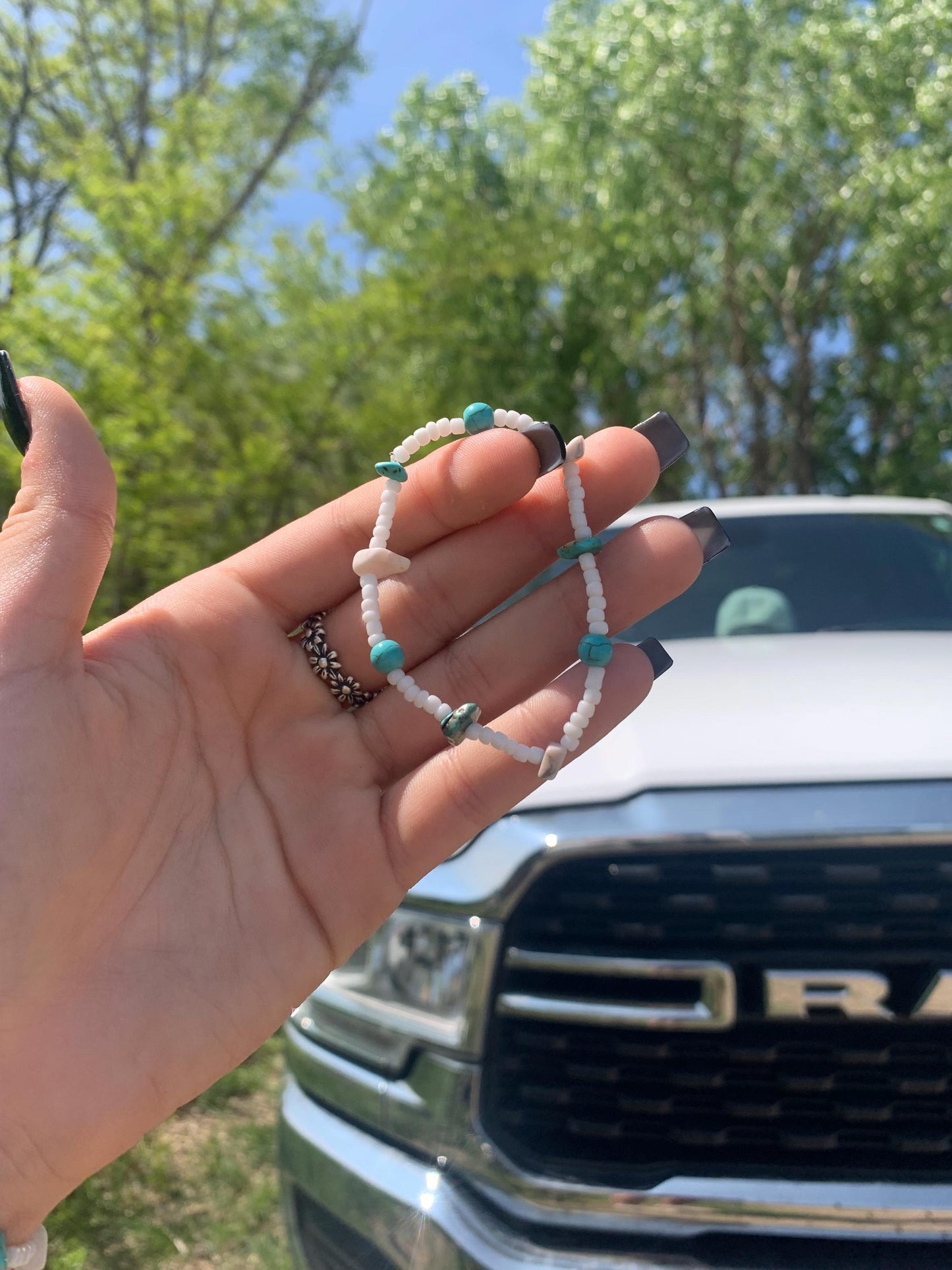 Simple / Turquoise bracelet