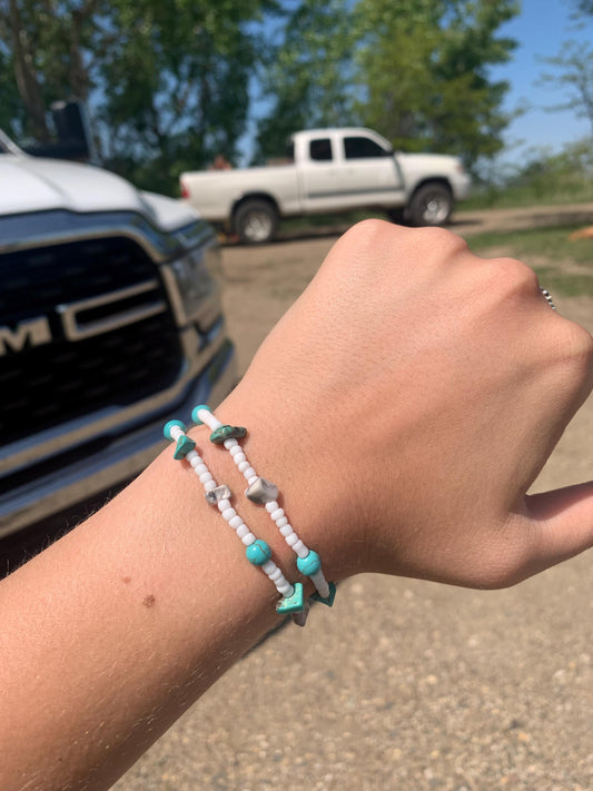 Simple / Turquoise bracelet