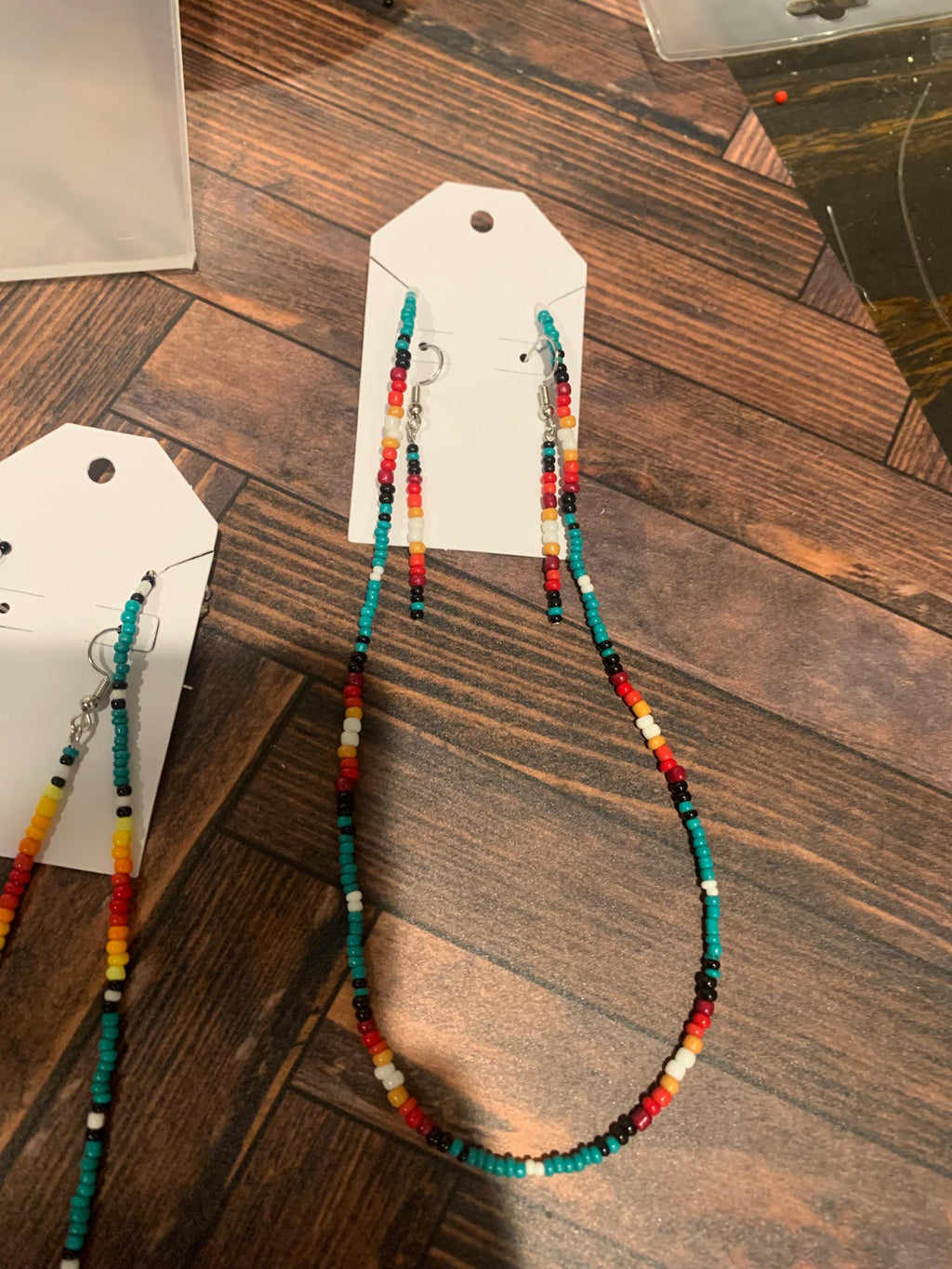 Western Style Chokers and Earrings