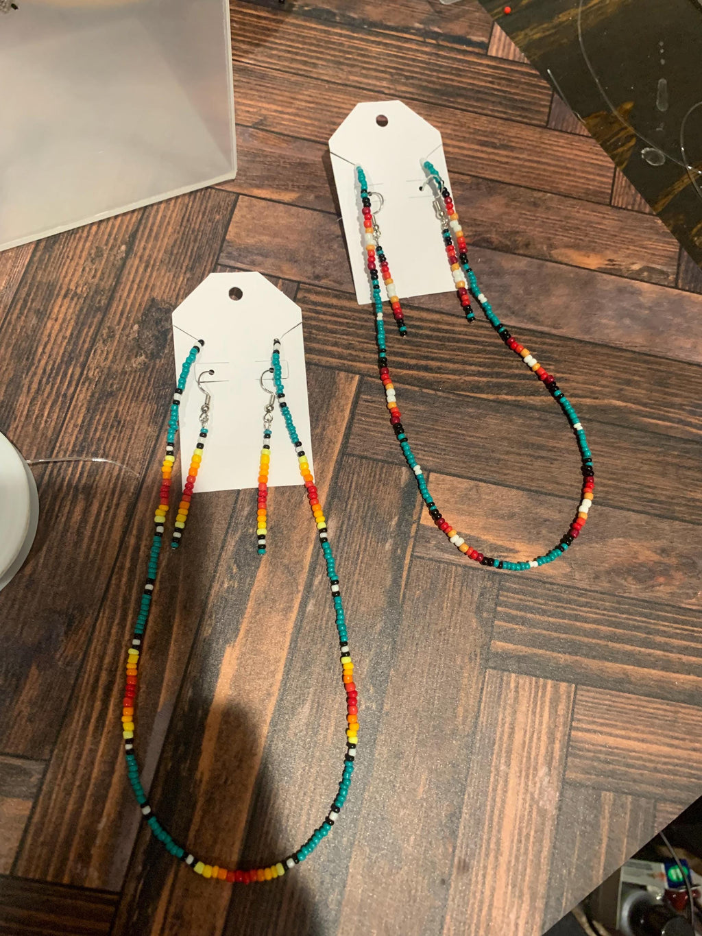 Western Style Chokers and Earrings