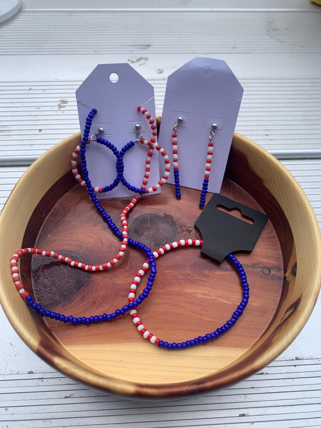 4th of July Jewlery Set!