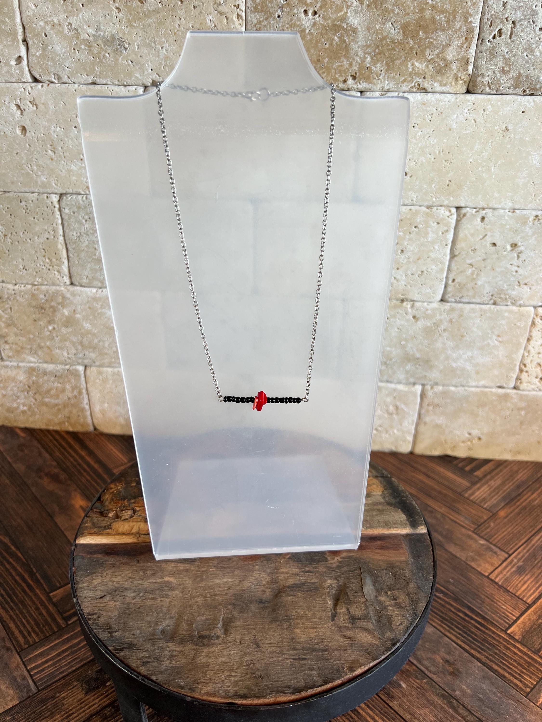 Red Ranchin' Collection Bar Necklaces