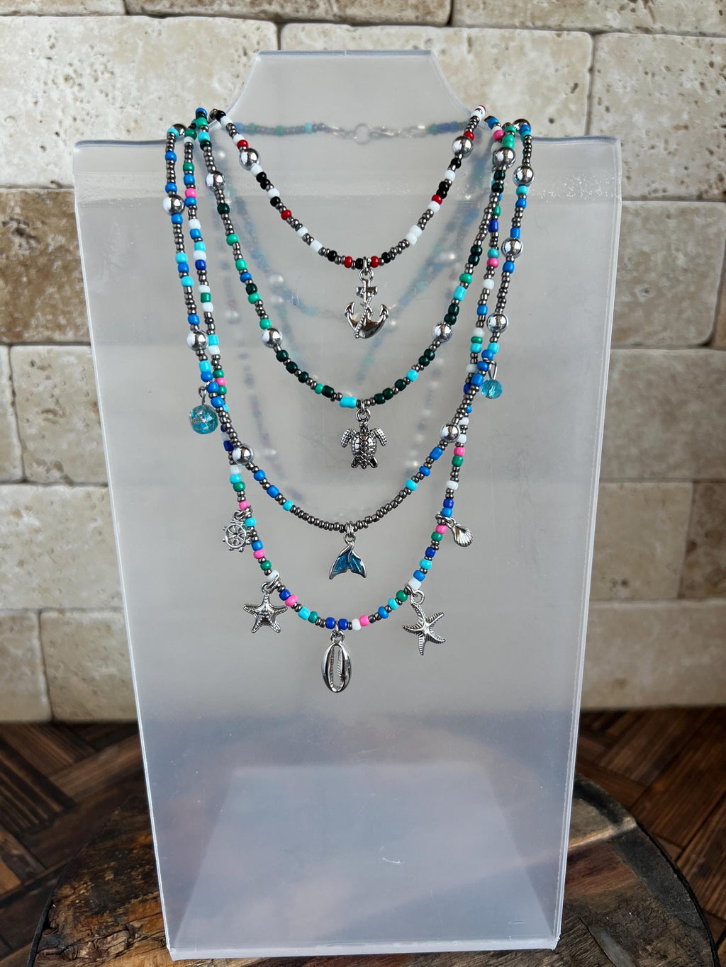 Beach Charm Necklaces!!