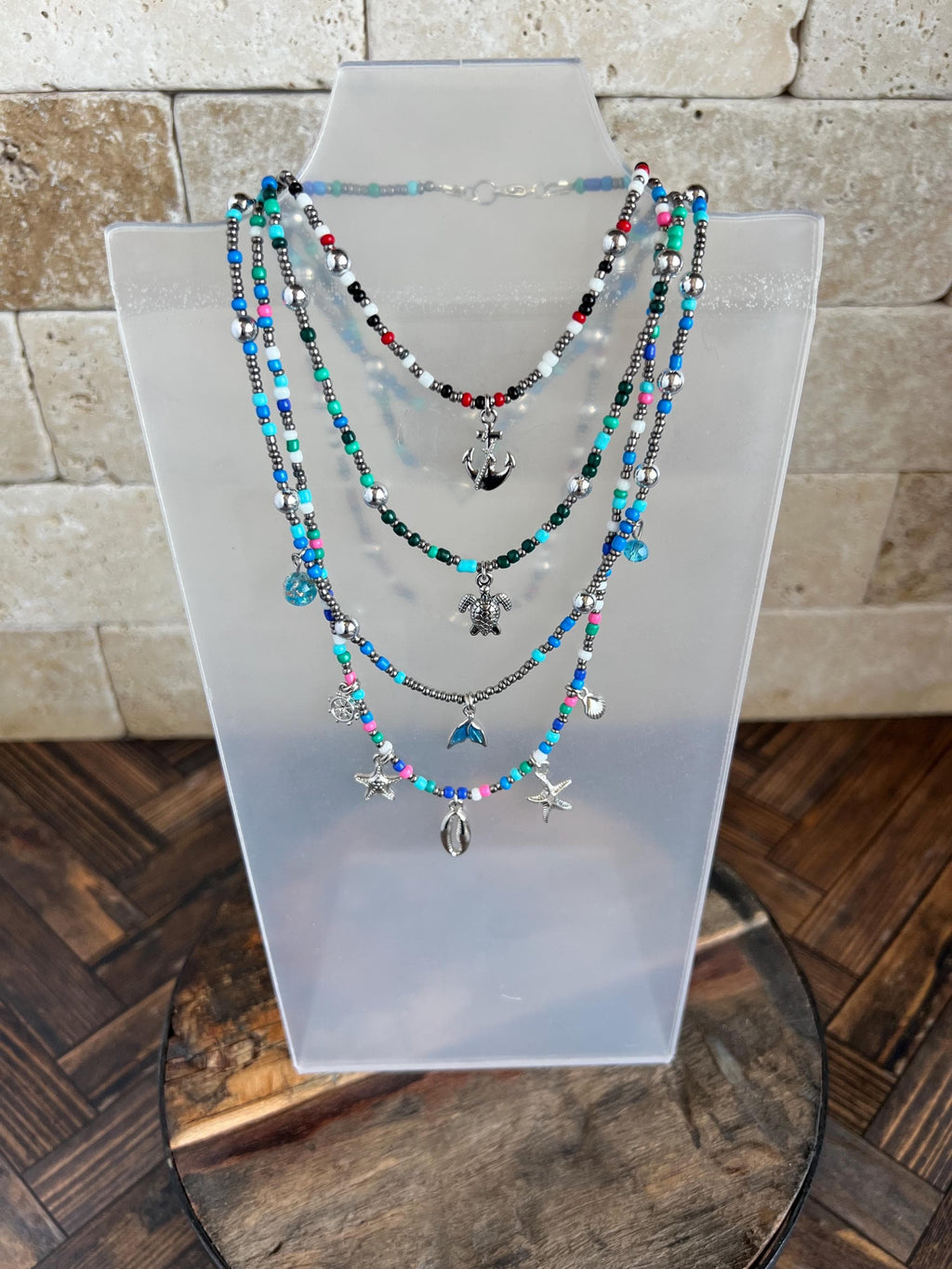 Beach Charm Necklaces!!