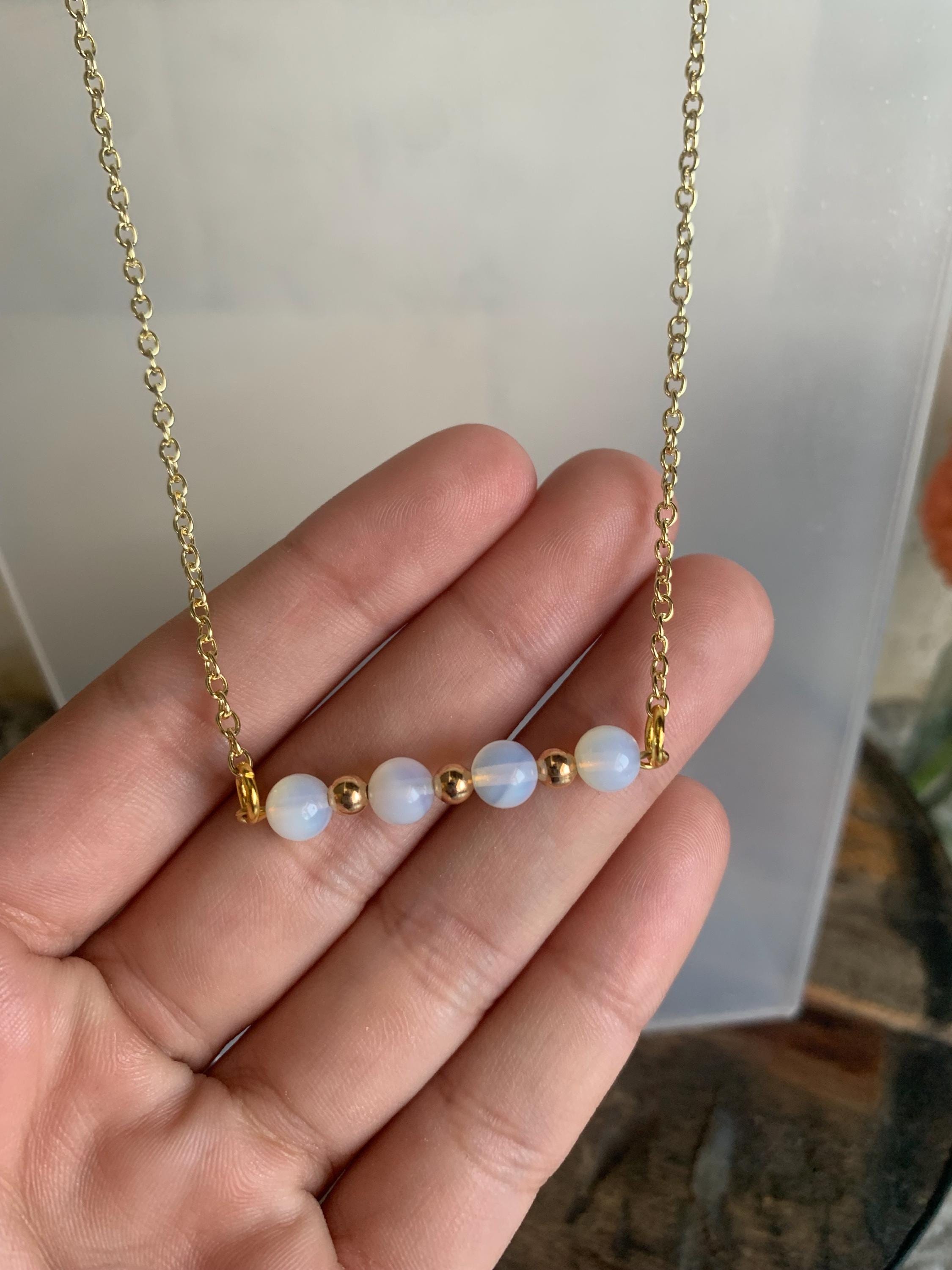 Gold Bar Necklaces (2 versions)