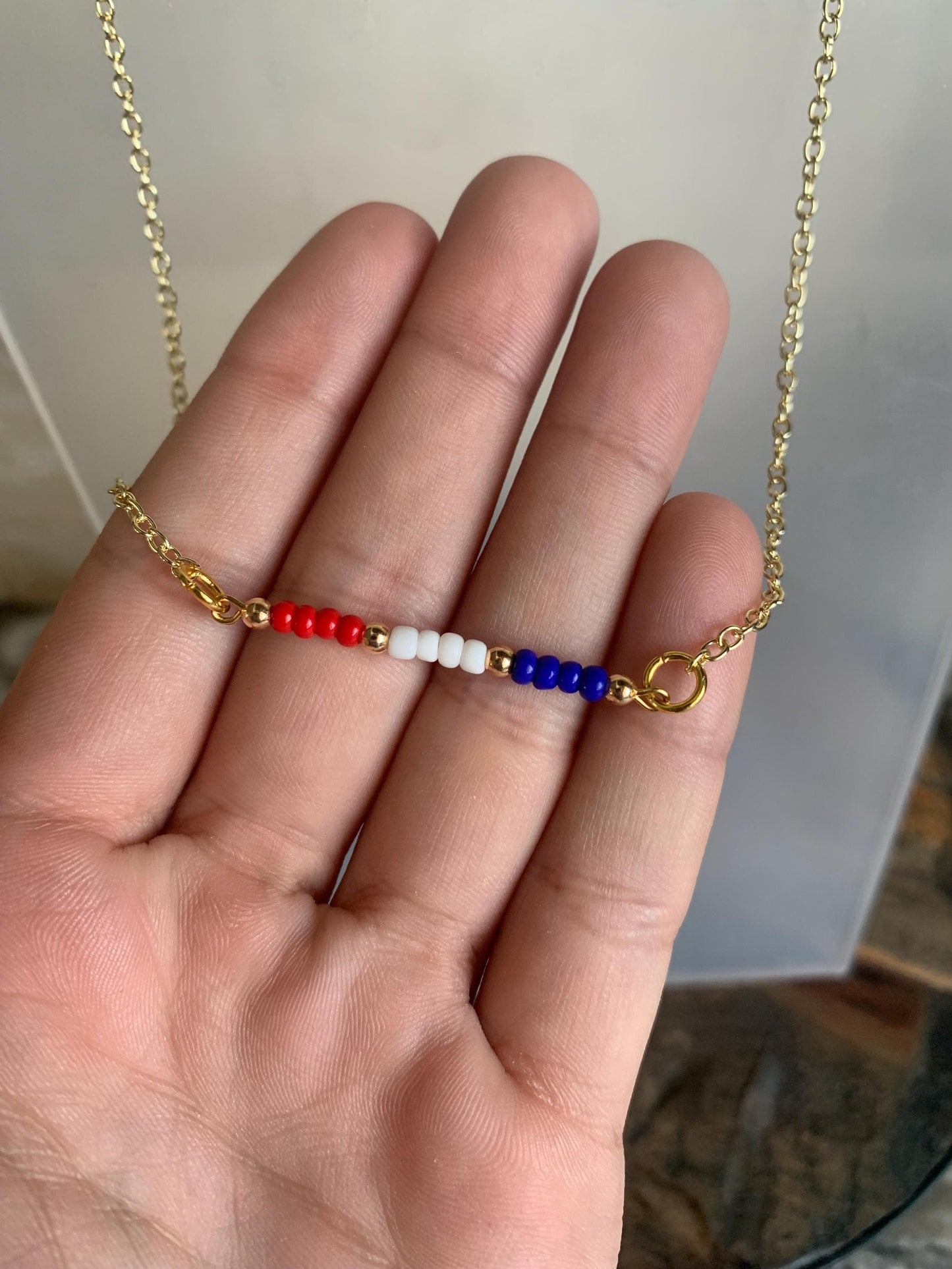 Gold Bar Necklaces (2 versions)