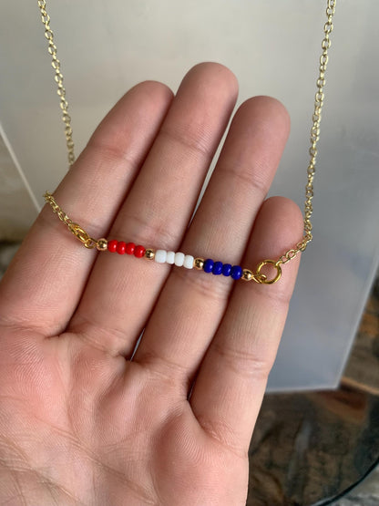 Gold Bar Necklaces (2 versions)