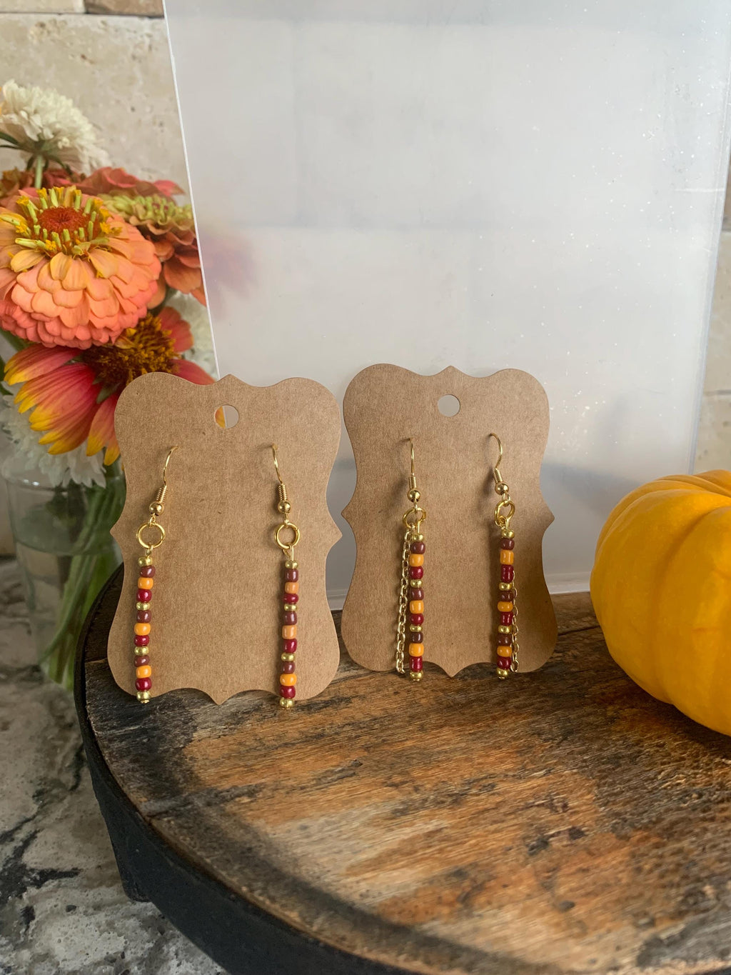 Fall / Autumn Earrings (2 versions)