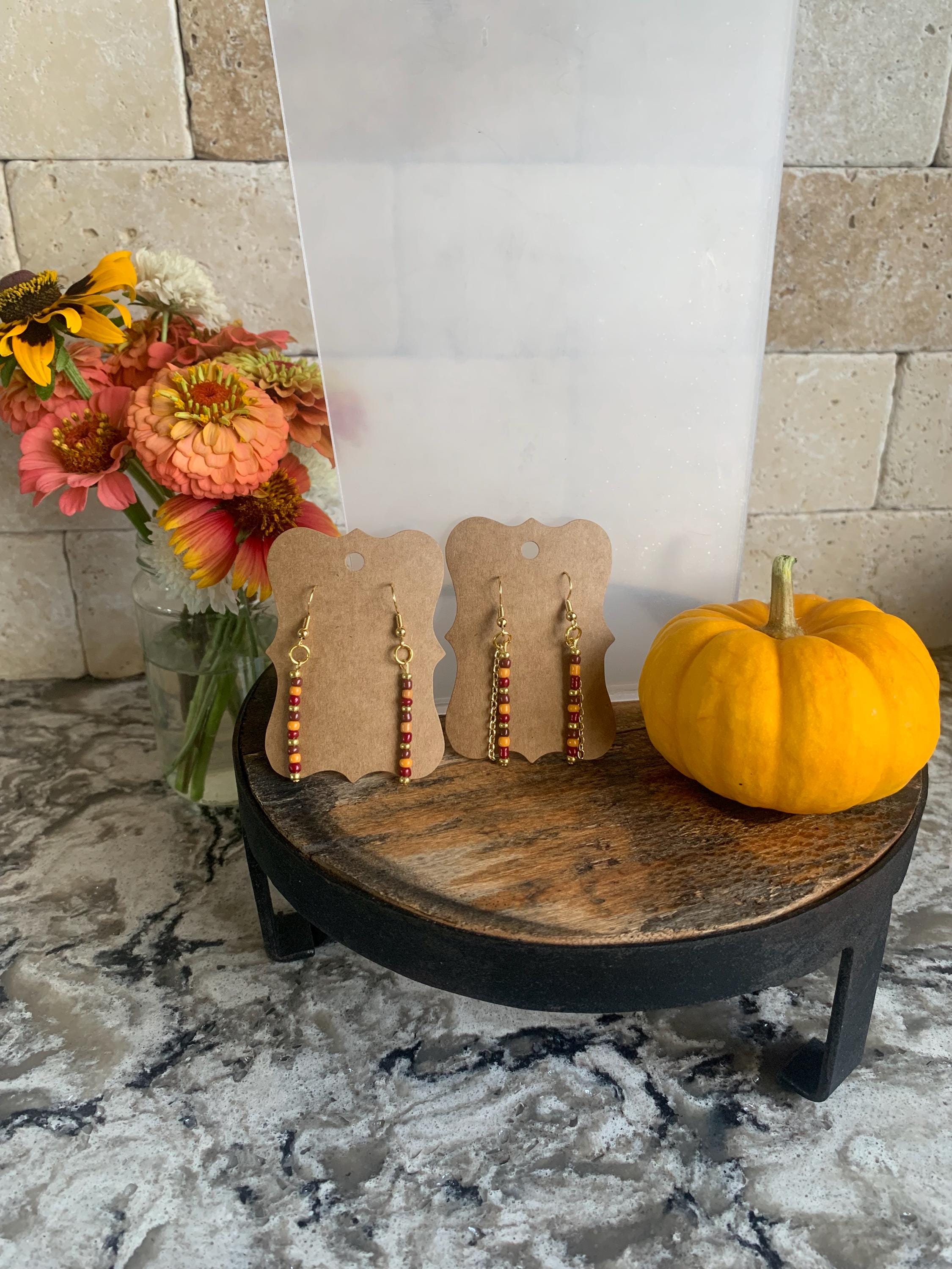 Fall / Autumn Earrings (2 versions)