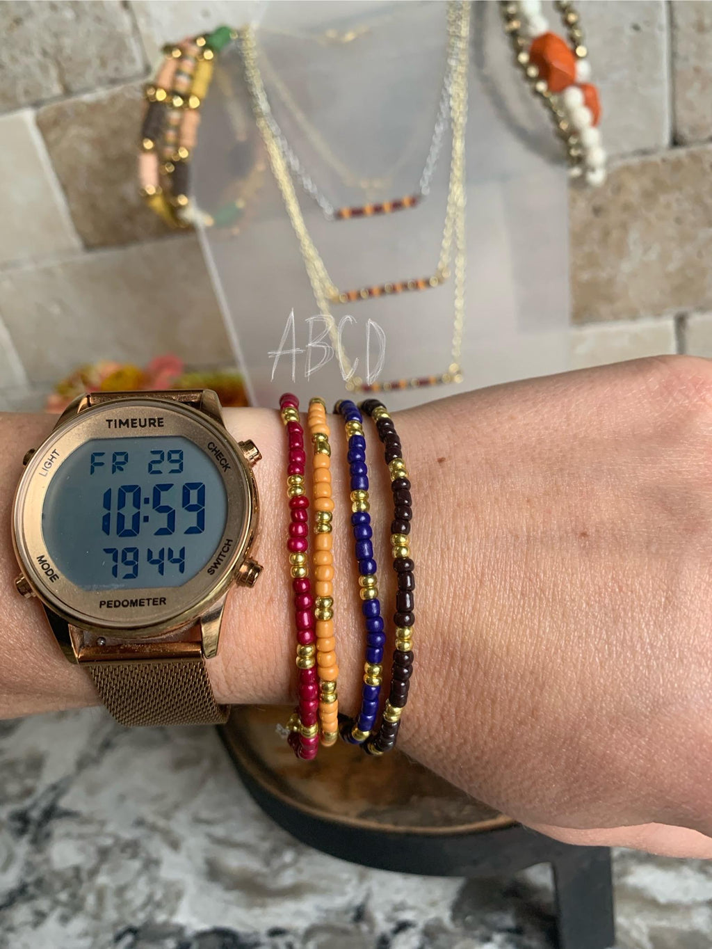 Fall color bracelets (set or individually sold)