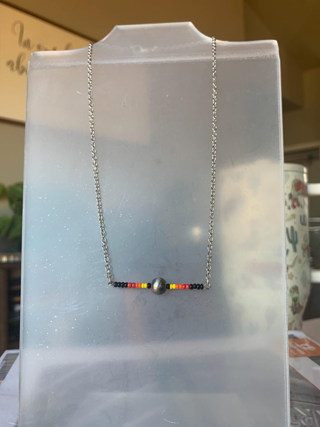 Dark Sunset Bar Necklaces