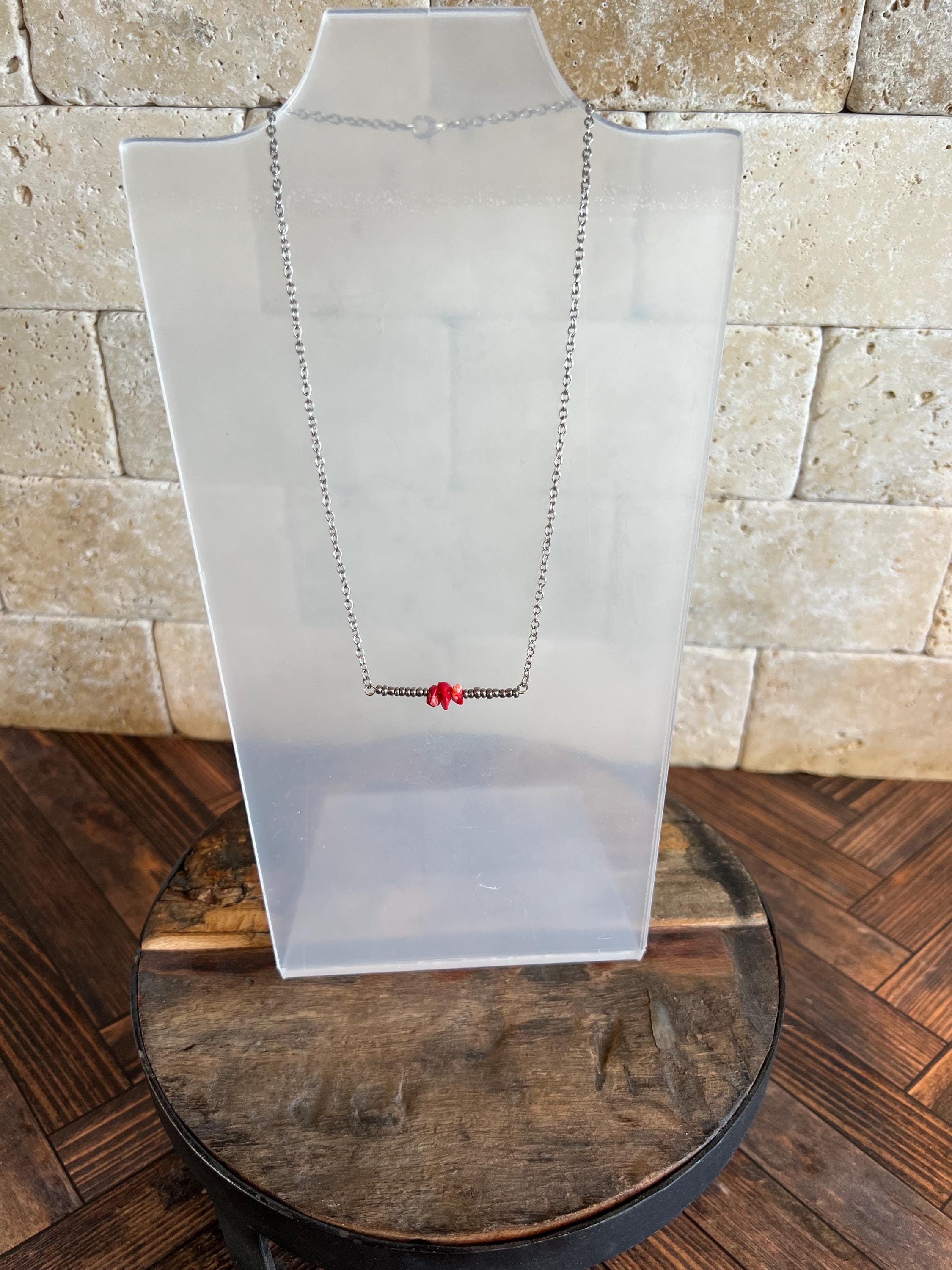 Red Ranchin' Collection Bar Necklaces
