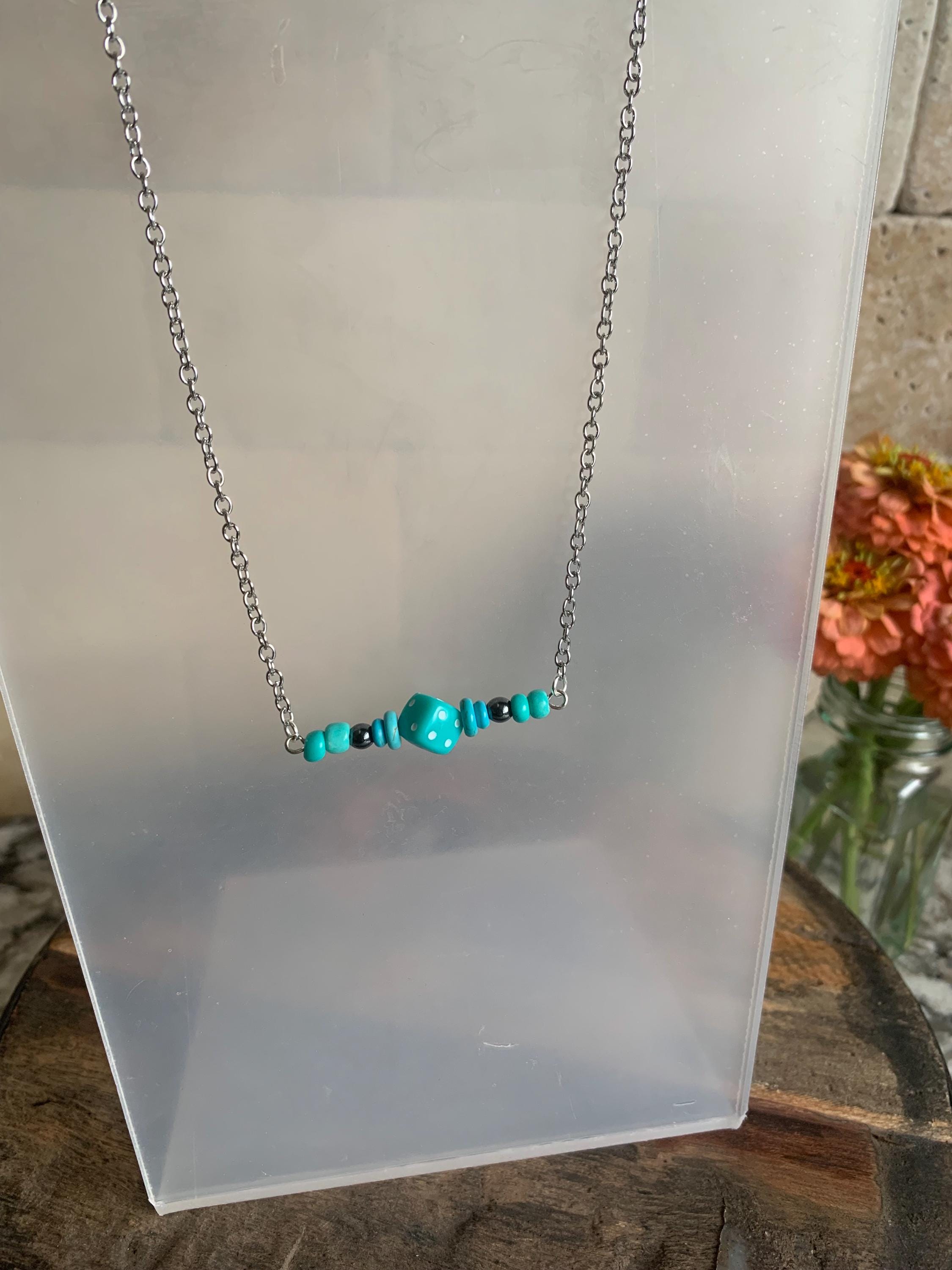LIMITED Dice Bar Necklaces