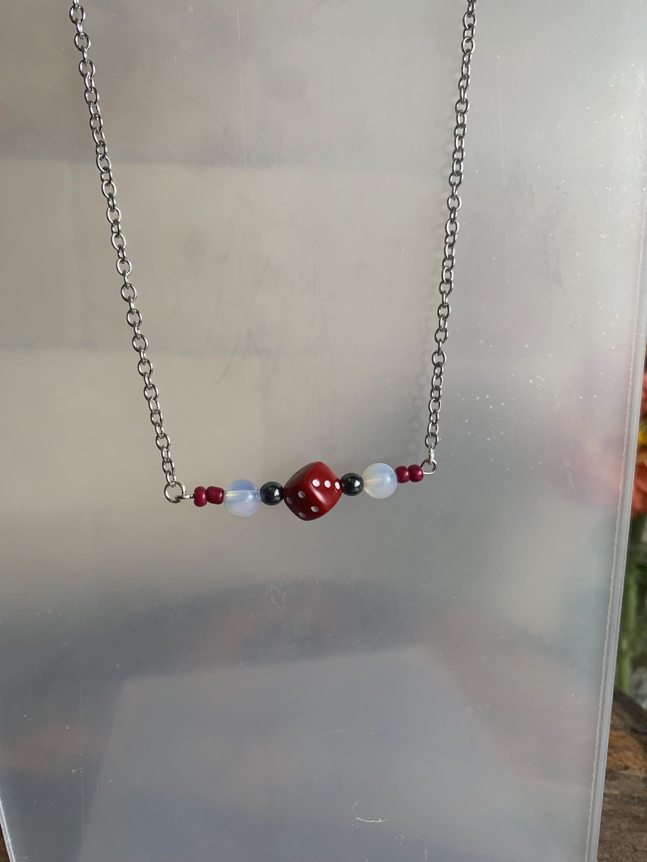 LIMITED Dice Bar Necklaces