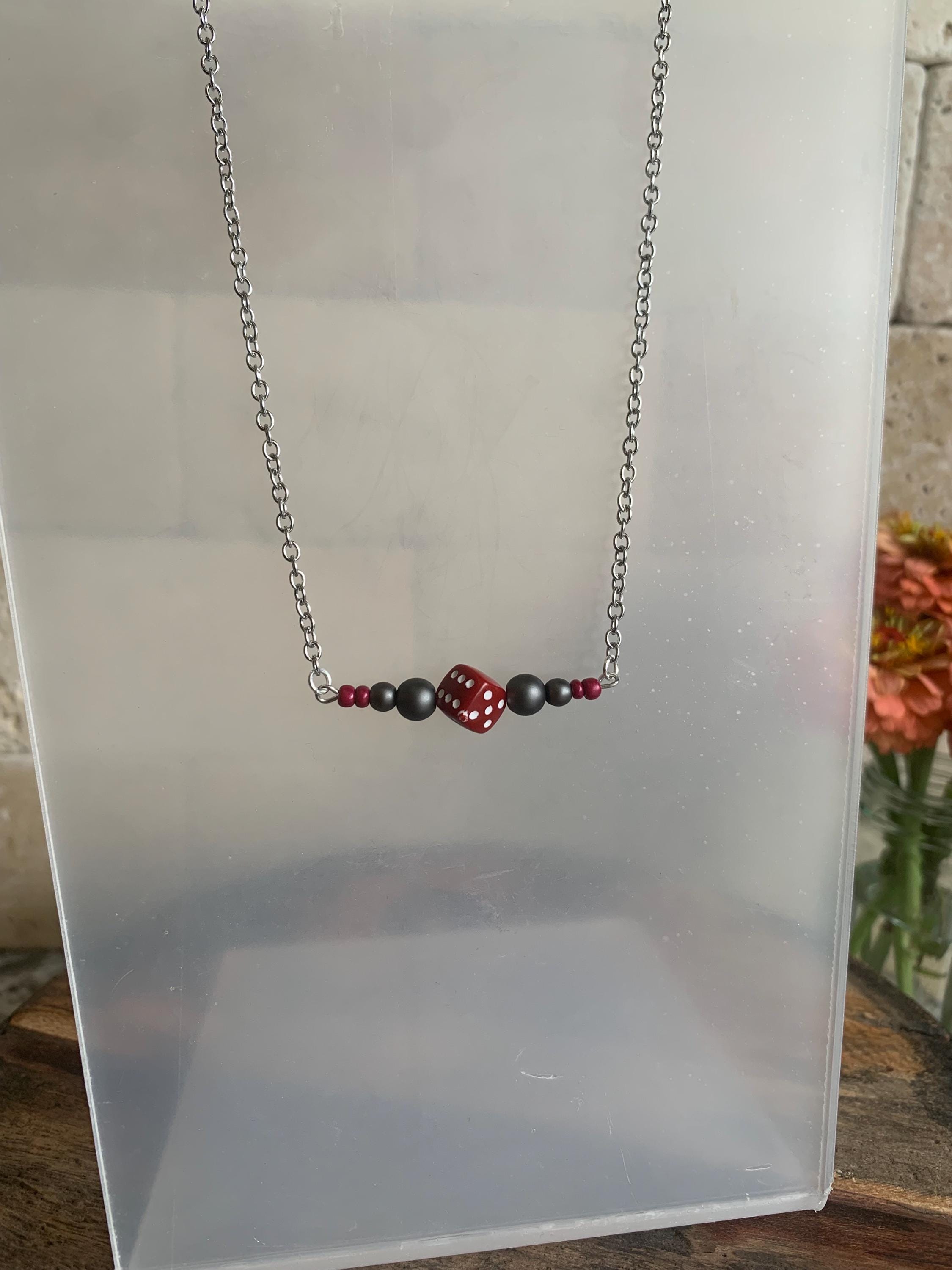 LIMITED Dice Bar Necklaces
