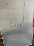 Gold Bar Necklaces (2 versions)