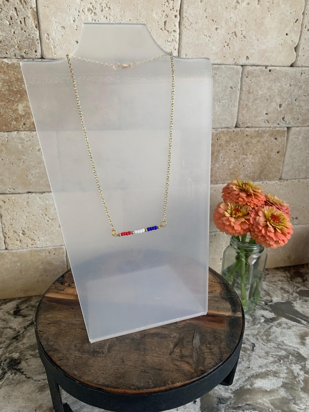 Gold Bar Necklaces (2 versions)